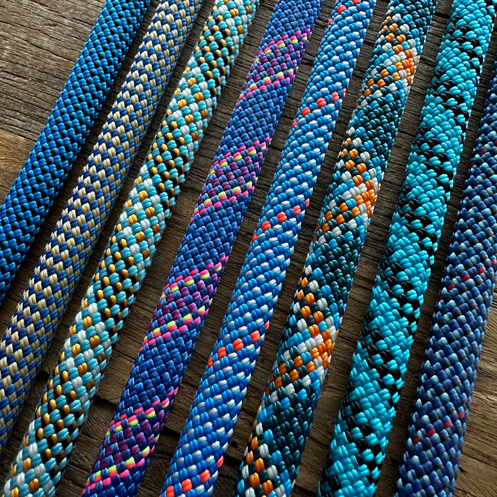 Blue Patterns Climbing Rope Leashes