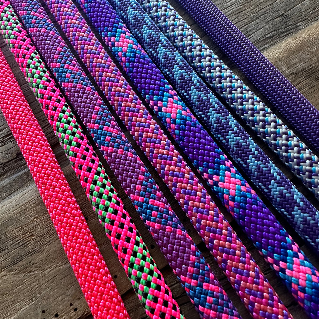 Pink & Purple Patterns Climbing Rope Leashes